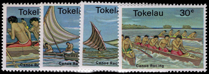 Tokelau 1978 Canoe Racing unmounted mint.