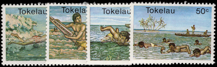 Tokelau 1980 Water Sports unmounted mint.
