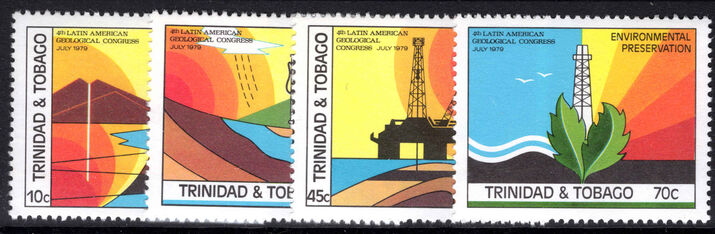 Trinidad & Tobago 1979 Geological Congress unmounted mint.