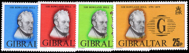 Gibraltar 1979 Death Centenary of Sir Rowland Hill unmounted mint.