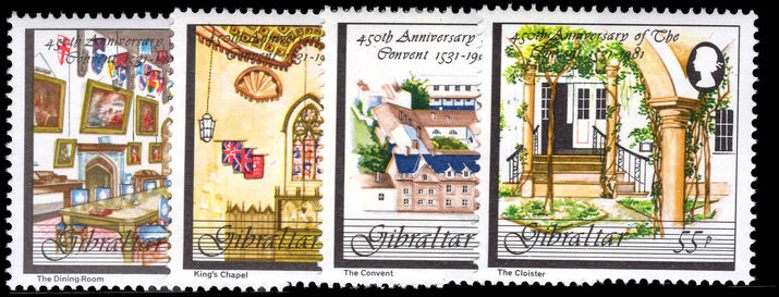 Gibraltar 1981 450th Anniversary of The Convent (Governor's Residence) unmounted mint.