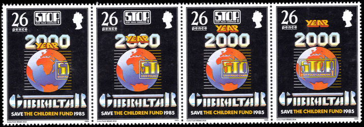Gibraltar 1985 Stop Polio Campaign unmounted mint.