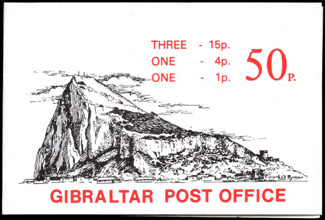 Gibraltar 1981 50p Booklet unmounted mint.