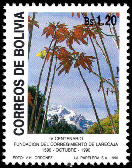 Bolivia 1990 Larecaja unmounted mint.