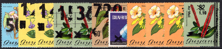 Guyana 1981 (1st July) set unmounted mint.