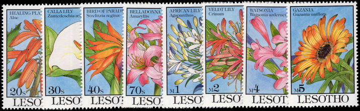 Lesotho 1993 Flowers unmounted mint.