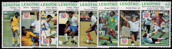 Lesotho 1994 World Cup Football unmounted mint.