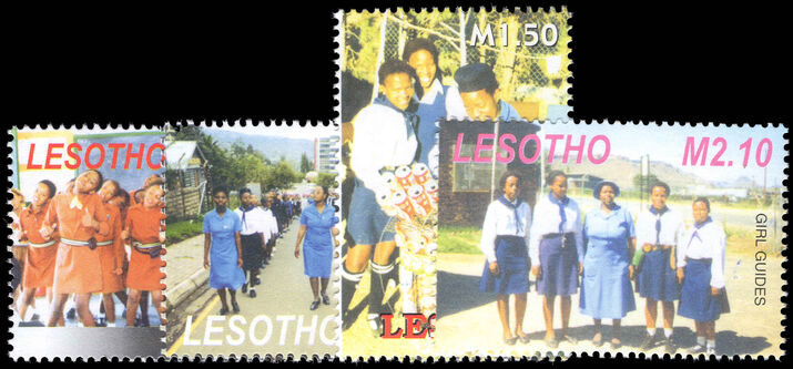 Lesotho 2005 80th Anniversary of Lesotho Girl Guides Association unmounted mint.