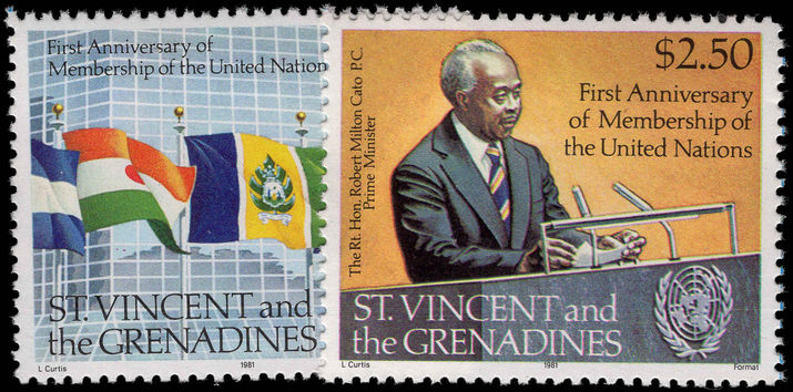 St Vincent 1981 UN Membership unmounted mint.