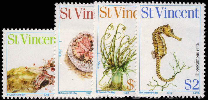 St Vincent 1983 Marine Life unmounted mint.