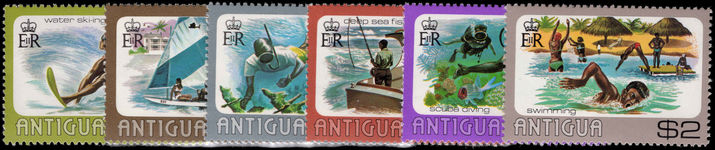 Antigua 1976 Water Sports unmounted mint.
