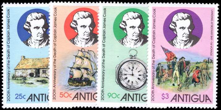 Antigua 1979 Death Bicentenary of Captain Cook unmounted mint.