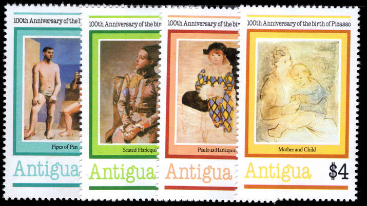 Antigua 1981 Birth Centenary of Picasso unmounted mint.