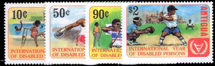 Antigua 1981 International Year of Disabled People unmounted mint.