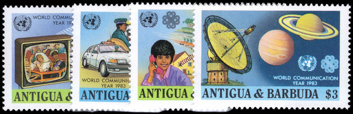 Antigua 1983 World Communications Year unmounted mint.