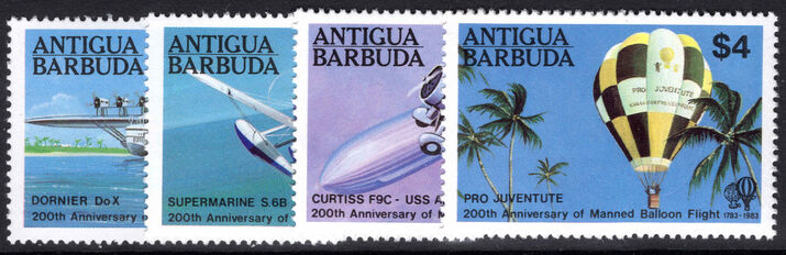 Antigua 1983 Bicentenary of Manned Flight unmounted mint.