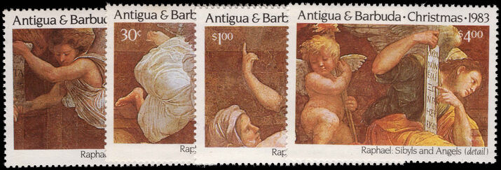 Antigua 1983 Christmas. 500th Birth Anniversary of Raphael unmounted mint.