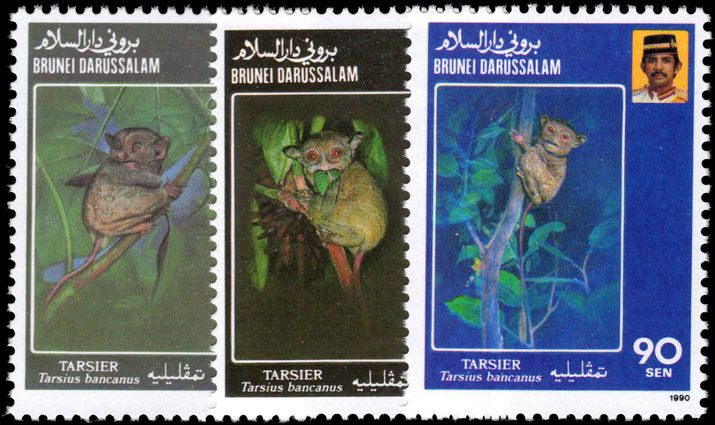 Brunei 1990 Endangered Species unmounted mint.