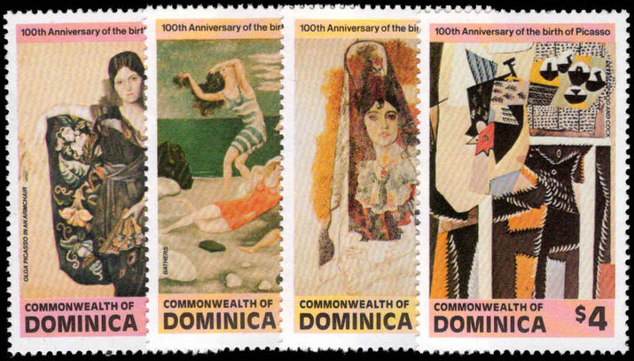 Dominica 1981 Picasso unmounted mint.