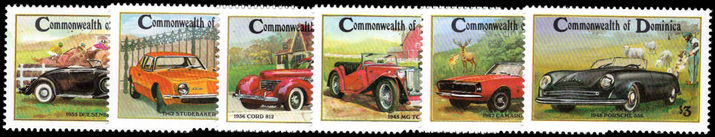 Dominica 1983 Classic Cars unmounted mint.