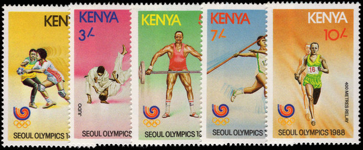 Kenya 1988 Olympic Games unmounted mint.