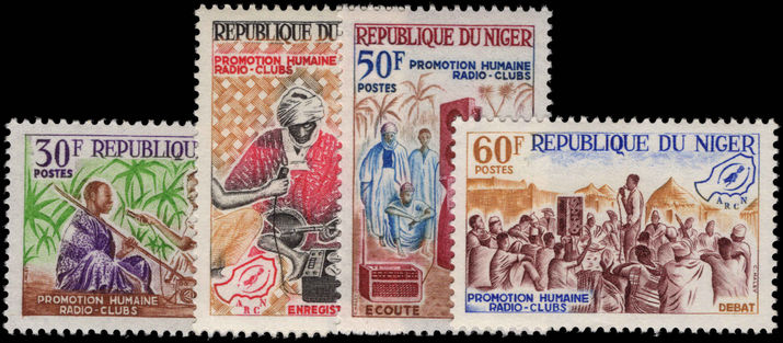 Niger 1965 Radio Club unmounted mint.