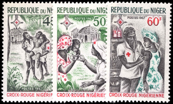 Niger 1967 Red Cross unmounted mint.
