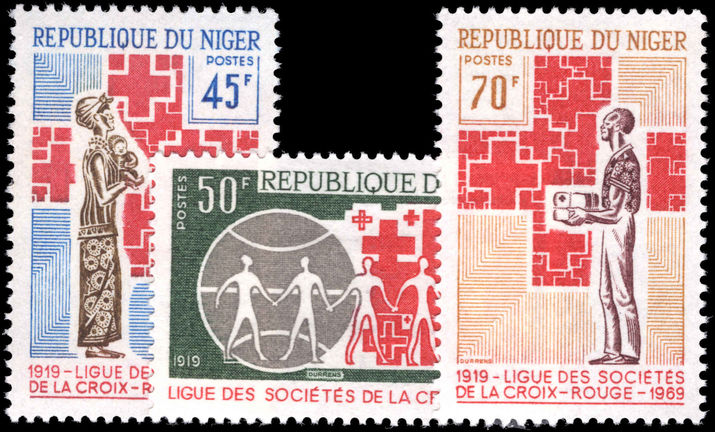 Niger 1969 Red Cross unmounted mint.