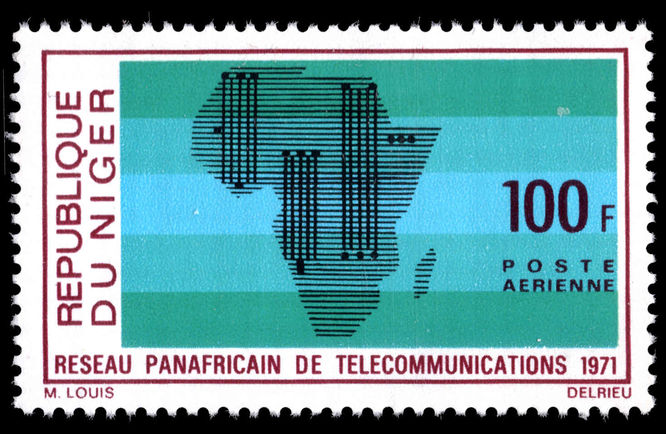 Niger 1971 Pan-Am telecommunications unmounted mint.