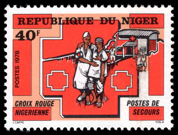Niger 1978 Niger Red Cross unmounted mint.
