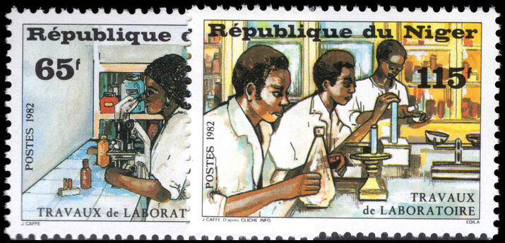 Niger 1982 Laboratory Work unmounted mint.