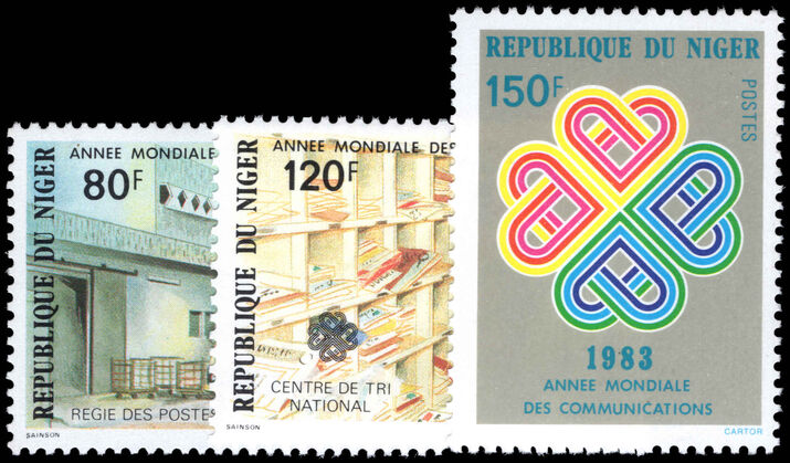 Niger 1983 World Communications Year unmounted mint.