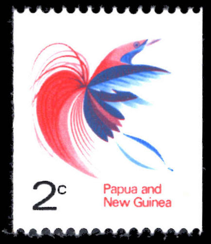 Papua New Guinea 1969 2c coil unmounted mint.