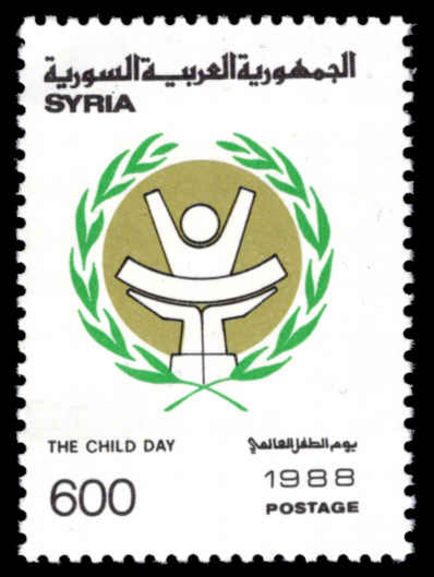 Syria 1988 Childrens Day unmounted mint.