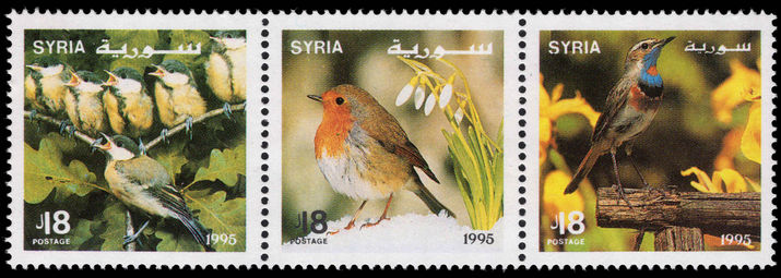 Syria 1995 Birds unmounted mint.