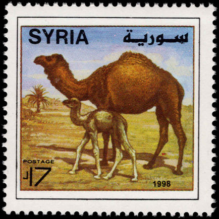 Syria 1998 Dromedaries unmounted mint.