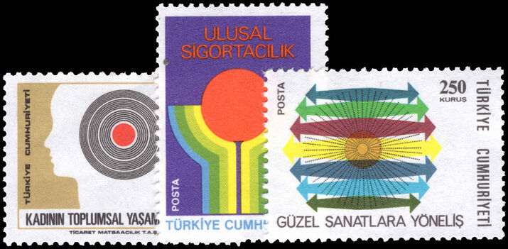 Turkey 1975 Works and Reforms of Ataturk (2nd series) unmounted mint.