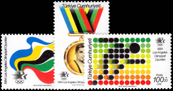 Turkey 1984 Olympic Games unmounted mint.
