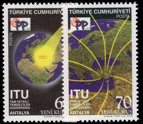 Turkey 2006 ITU Conference unmounted mint.