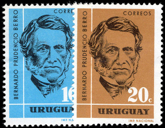 Uruguay 1962 Bernardo Prudencio Berro unmounted mint.