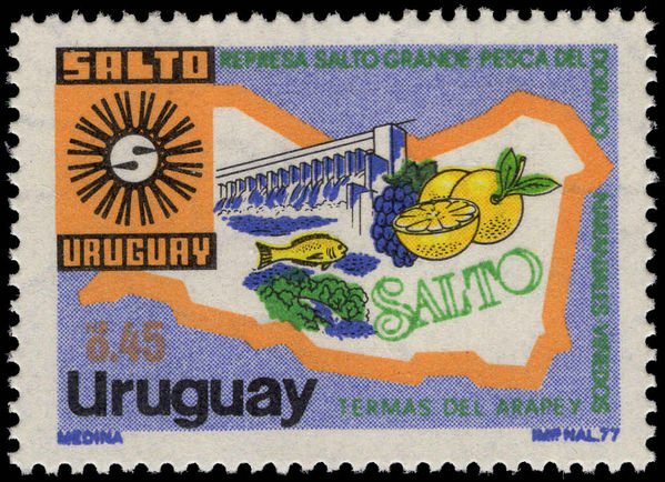Uruguay 1979 Salto unmounted mint.