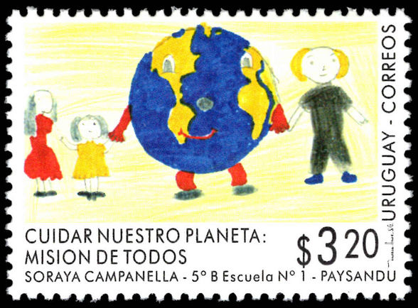 Uruguay 1996 Care of Our Planet unmounted mint.