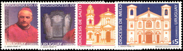 Uruguay 1997 Dioceses unmounted mint.