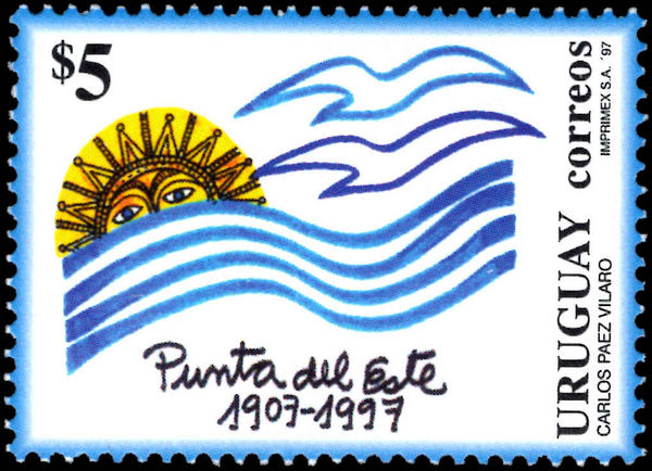 Uruguay 1997 Punte del Este unmounted mint.