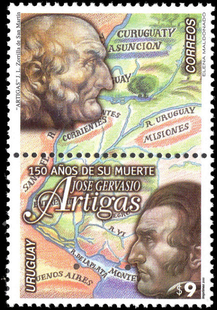 Uruguay 2000 Jose unmounted mint.