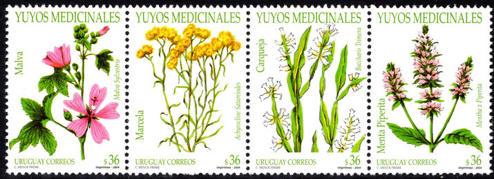 Uruguay 2004 Medicinal Pants unmounted mint.