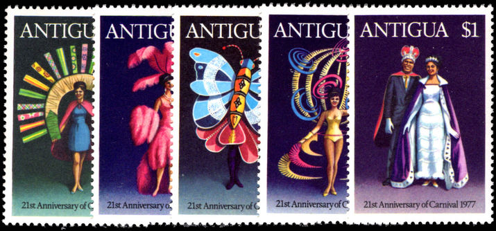 Antigua 1977 Carnival unmounted mint.