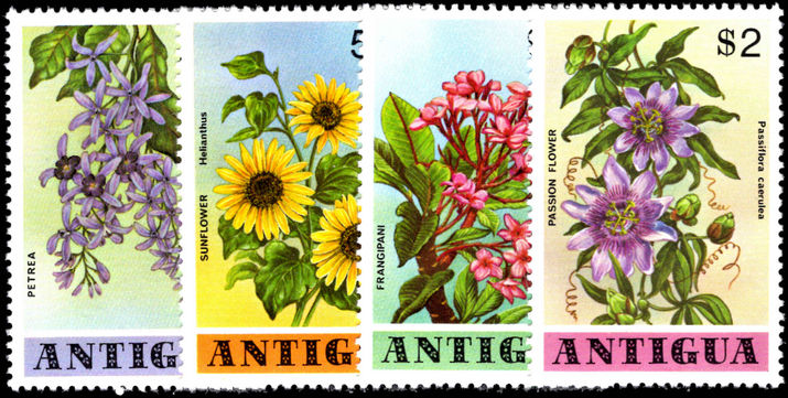 Antigua 1978 Flowers unmounted mint.
