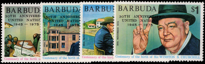 Barbuda 1975 United Nations unmounted mint.