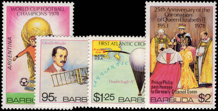 Barbuda 1978 Anniversaries and Events unmounted mint.